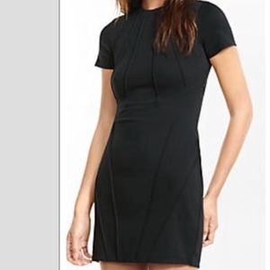 Express Pintuck Short Sleeve Dress NWOT